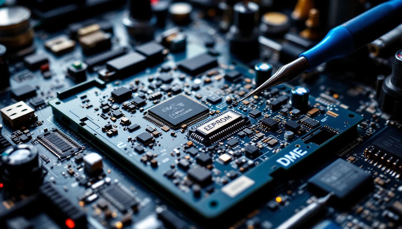 BMW Siemens MS43 DME on bench programming setup